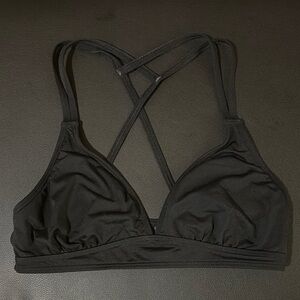 Athleta small Black Strappy bikini top